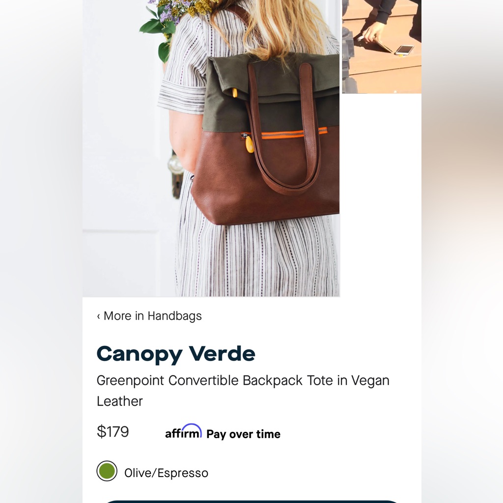 Canopy Verde Backpack
